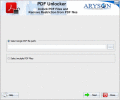 Advance PDF Unlocker Software