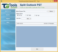 Screenshot of ToolsGround Split Outlook PST 1.0