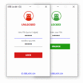 Screenshot of USB Lockit 1.0