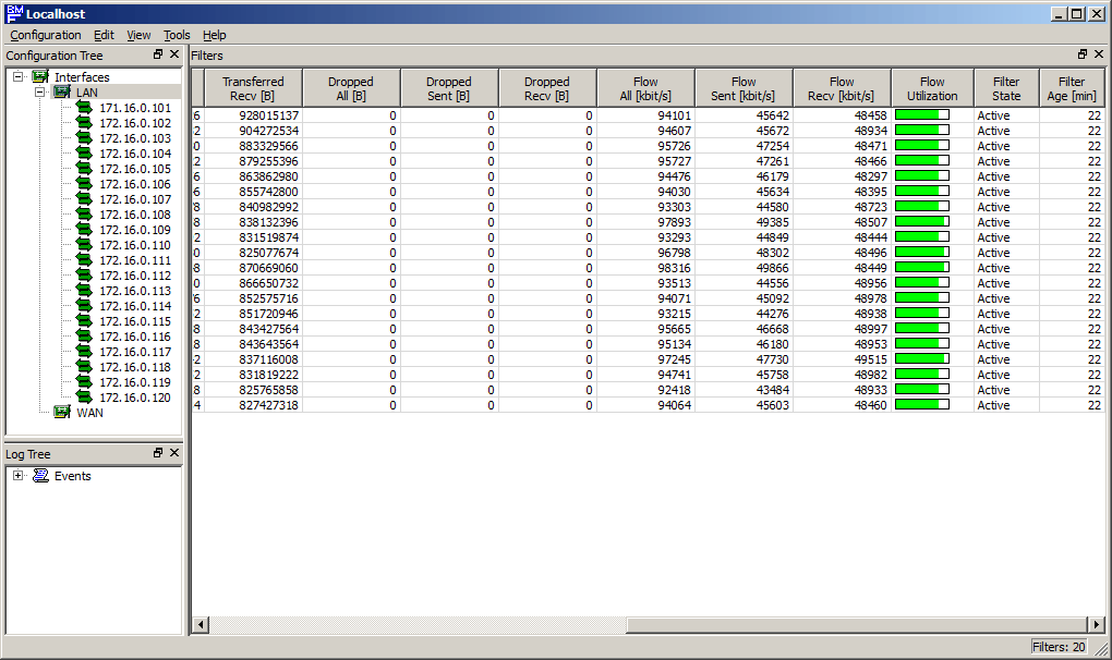 Bandwidth Manager for Windows, Firewall