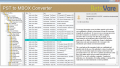Screenshot of BetaVare PST to MBOX exporter 1.0