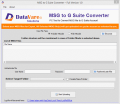 Screenshot of Datavare MSG to G Suite Converter 1.0