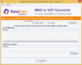 Screenshot of DataVare MSG to VCF Converter 1.0