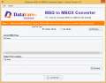 Screenshot of DataVare MSG to MBOX Converter Expert 1.0