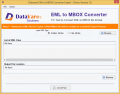Screenshot of DataVare EML to MBOX Converter Expert 1.0