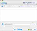 Screenshot of ToolsCrunch Mac Split PST Tool 1.0