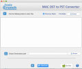 Screenshot of ToolsCrunch Mac OST to PST Converter 1.0