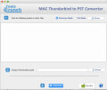 Screenshot of ToolsCrunch Mac Thunderbird to PST 1.0