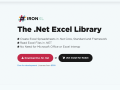 Screenshot of Excel .Net Library 2020.6