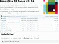 Screenshot of C# QR Code Generator 2022.11.10702