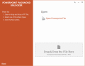 Screenshot of Free PowerPoint Password Unlocker 2.0.1