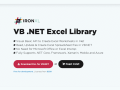 Screenshot of VB.Net Excel Library 2021.9