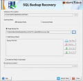 Screenshot of SysInfoTools SQL Backup Recovery 18.0