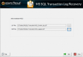 Screenshot of SysInfo SQL Transaction Log Recovery 18