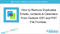 Screenshot of PST Duplicate Remover 1.0