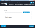 Screenshot of Cigati PDF File Unlocker 20.0