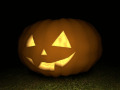Free 3D screensaver with Halloween pumpkin.