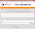 Datavare MSG to HTML Converter for Windows