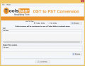 Screenshot of ToolsBaer OST to PST Conversion 1.0