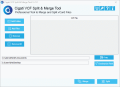 Screenshot of Cigati VCF Split and Merge Tool 21.1