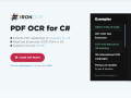 c# ocr pdf for .NET tesseract