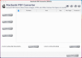Screenshot of MacSonik PDF Converter Tool 21.4