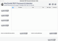Screenshot of MacSonik PDF Unlocker Tool 21.7