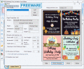 Screenshot of Freeware Birthday Invitation Card Maker 2.2.0.0