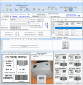 Software generates Shipping barcode labels