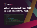 Generate Customized PDFs in C# with HTML