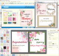 Software create bulk amount of greeting cards