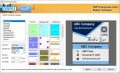 Screenshot of Excel Business Cards Design Software 8.3.0.3