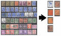 Scan stamp album pages with auto crop