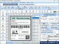 Software generates barcode label and stickers