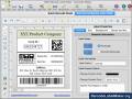 Screenshot of Mac Barcode Maker Software 2.9