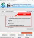Screenshot of Enstella 7z Password Recovery Software 2.0