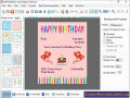 Screenshot of Custom Birthday Cards Creator 7.7