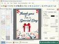 Screenshot of Creative Greeting Card Application 11.2