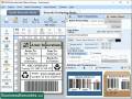 Software generates and print barcode labels