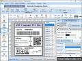 Barcode maker tool creates colored stickers