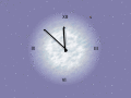 Screenshot of 7art Venus Clock ScreenSaver 1.1