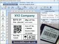 Generate Barcode Labels program craft tags