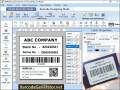 Advance postal mail barcode fonts application