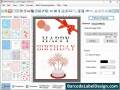 Designing software makes birthday card
