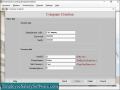 Program prepares invoices regarding records