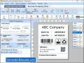 Generate Barcode Label tool create labels