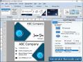 Screenshot of Business Card Maker Software 11.3.1.7