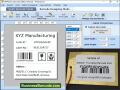 Colorful barcode stickers generator software
