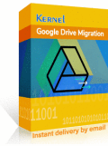 Screenshot of Kernel Google Drive Migration Tool 25.3