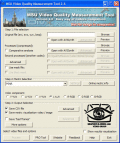 Screenshot of MSU Video Quality Measurement Tool 2.7.3